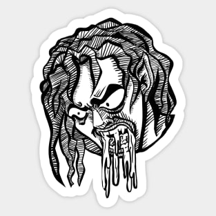 Drooling Sticker